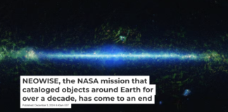 NEOWISE, the NASA mission that cataloged objects around Earth for over a decade, has come to an end WISE, NEOWISE’s predecessor mission, imaged the entire sky in the mid-infrared range. NASA/JPL/Caltech/UCLA